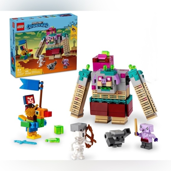 LEGO Minecraft Legends The Devourer Showdown Adventure Set Minecraft Toy